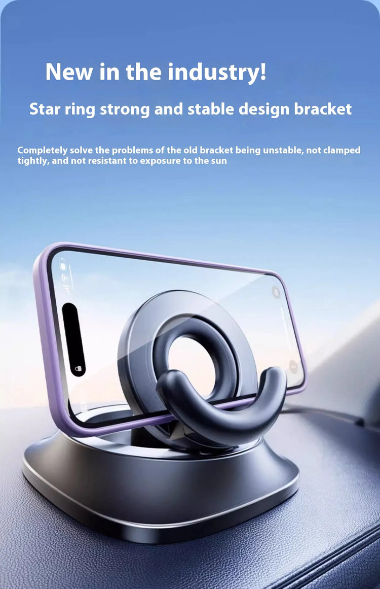 Chic Charm Adjustable Magnetic Car Phone Holder Mount