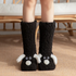 Chic Charm Women’s Plush Dog Socks Cozy Fashion