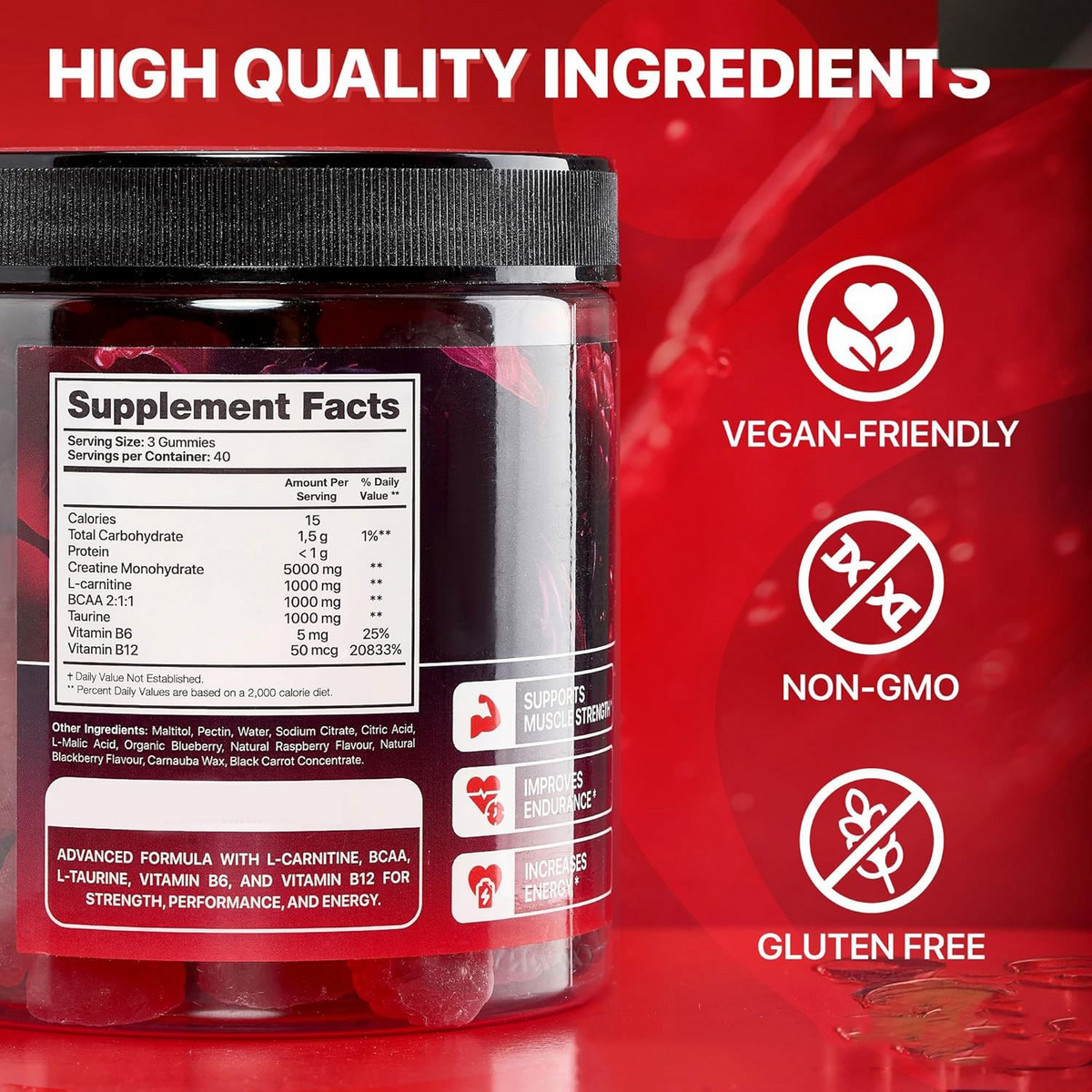 Chic Charm Muscle Boost Gummies 