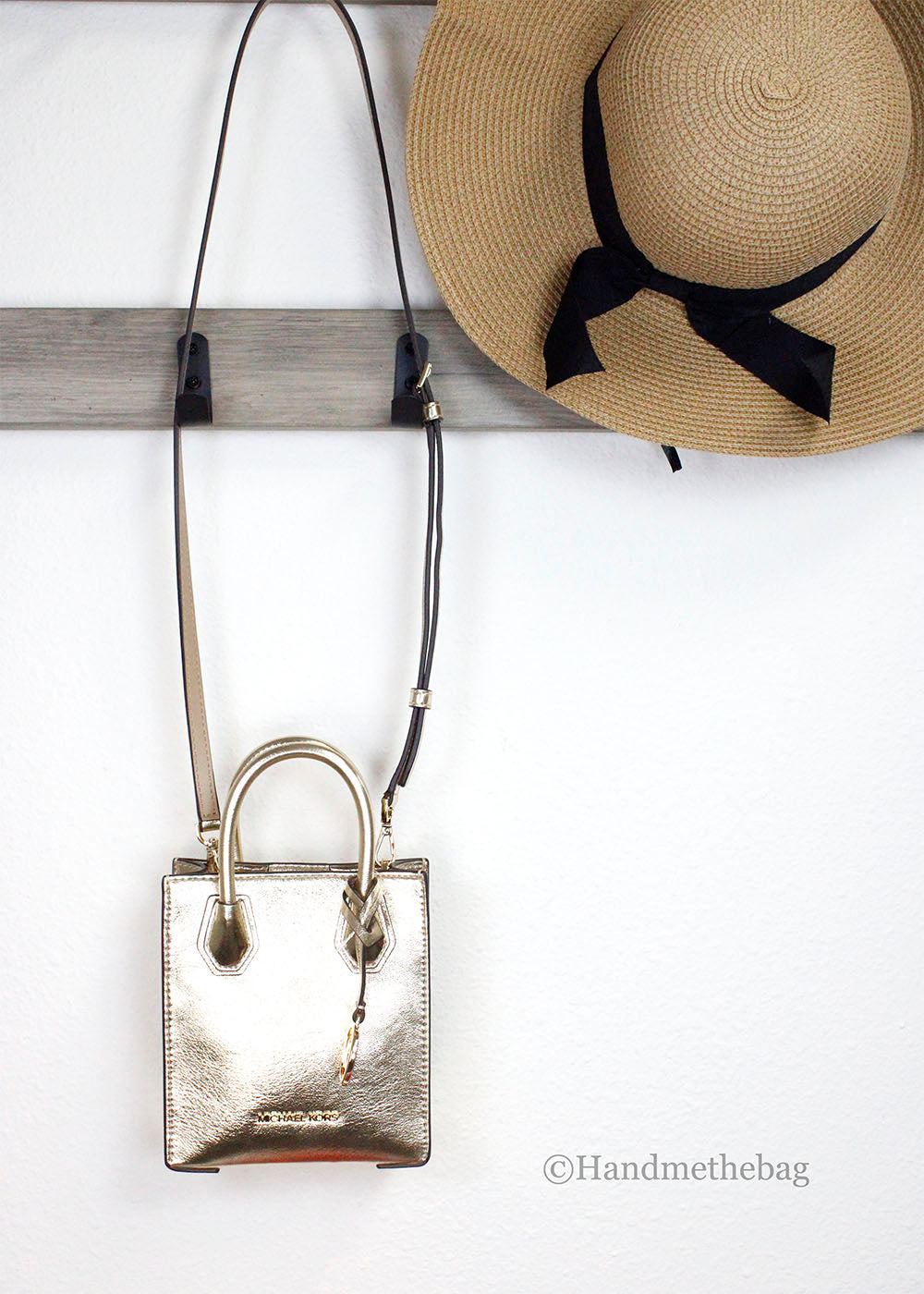 Chic Charm Mercer XS Pale Gold Crossbody Bag