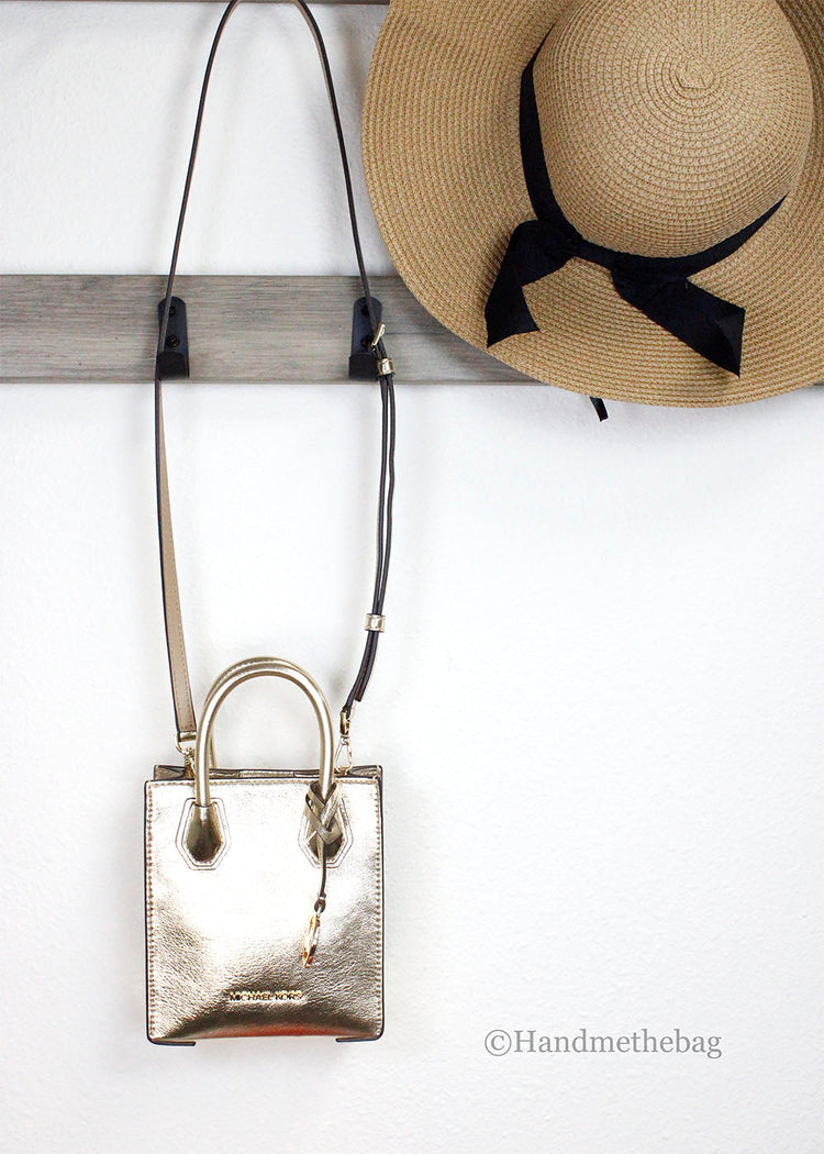 Chic Charm Mercer XS Pale Gold Crossbody Bag