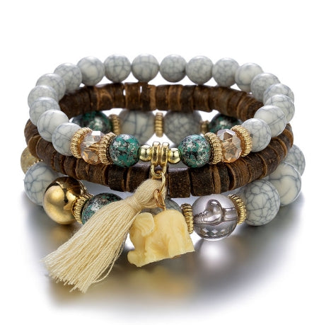 Chic Charm Multi-Layer Bohemian Bracelet and Bangle Jewelry