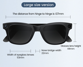 Chic Charm AI Camera Smart Glasses with Smart Features