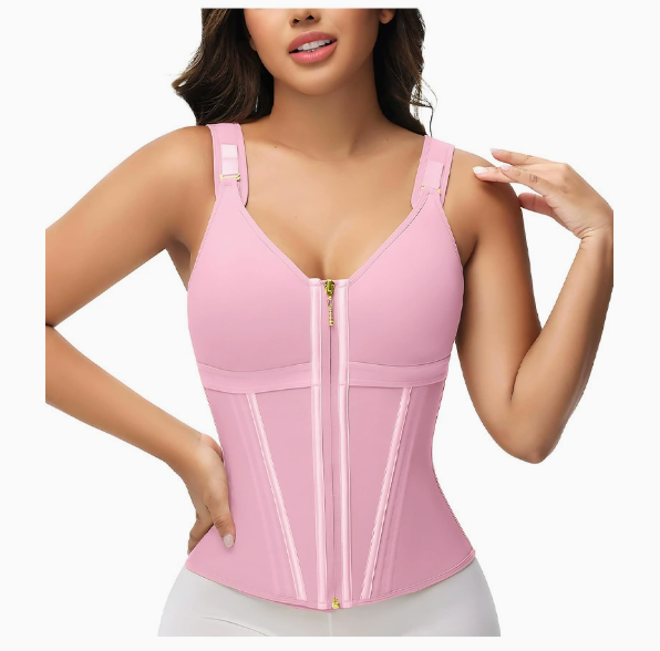 Chic Charm Mesh Waist Slimming Shapewear Corset