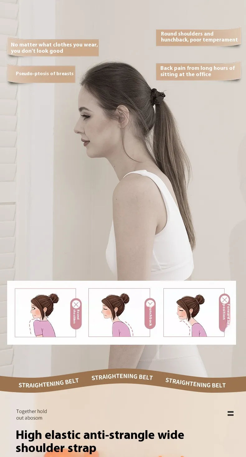 Chic Charm Back Posture Corrector Band Adjustable Support