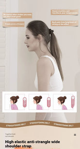 Chic Charm Back Posture Corrector Band Adjustable Support