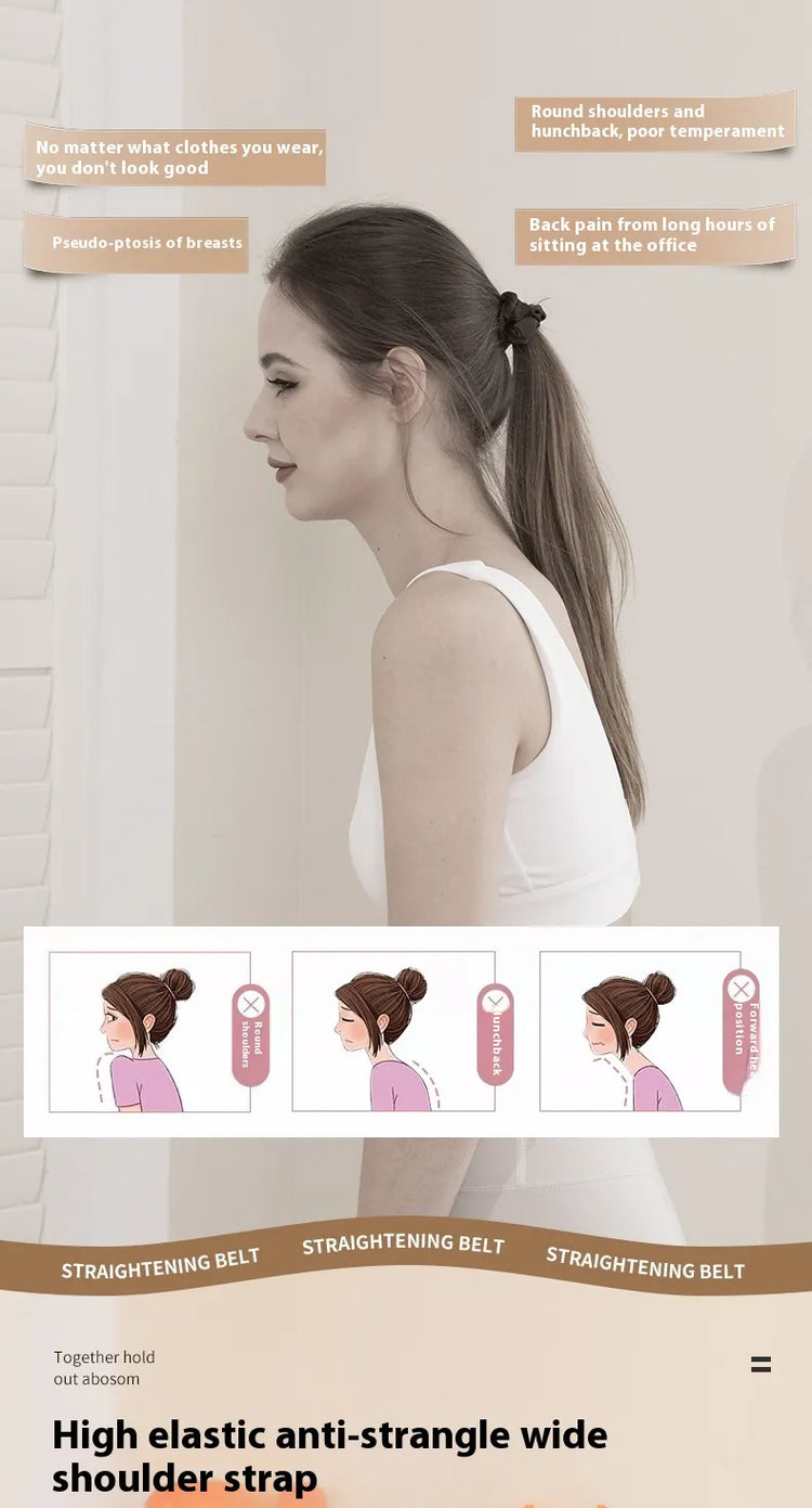 Chic Charm Back Posture Corrector Band Adjustable Support