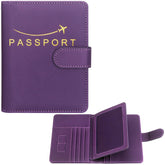 Chic Charm RFID Waterproof Passport Holder Purple