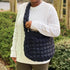 Chic Charm Carry All Quilted Cross Body Bag