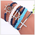 Chic Charm Multi-Layer Woven Bracelet Bangle Rope