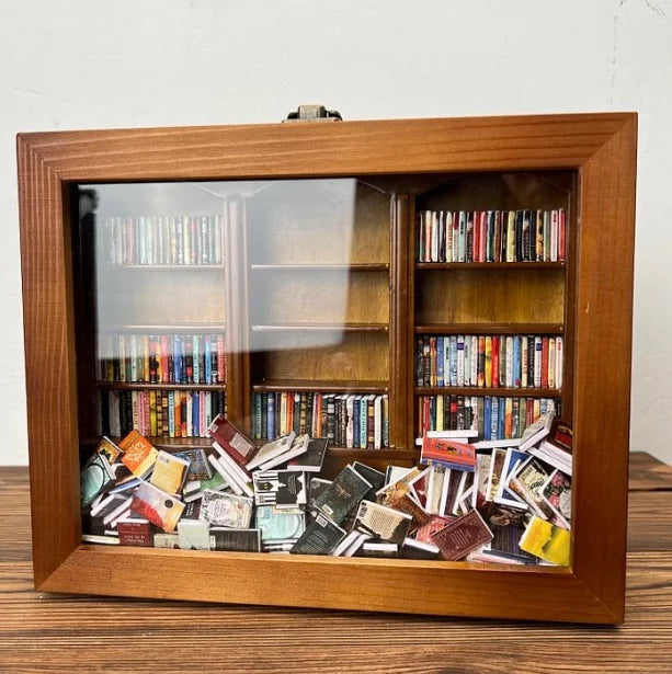 Chic Charm Anxiety Bookshelf Stress Relief Book Display