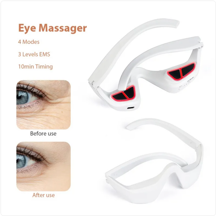 Chic Charm Red Light Eye Massager Beauty Device