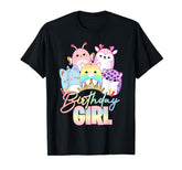 Chic Charm Happy Birthday Girl Squish Squad T-Shirt