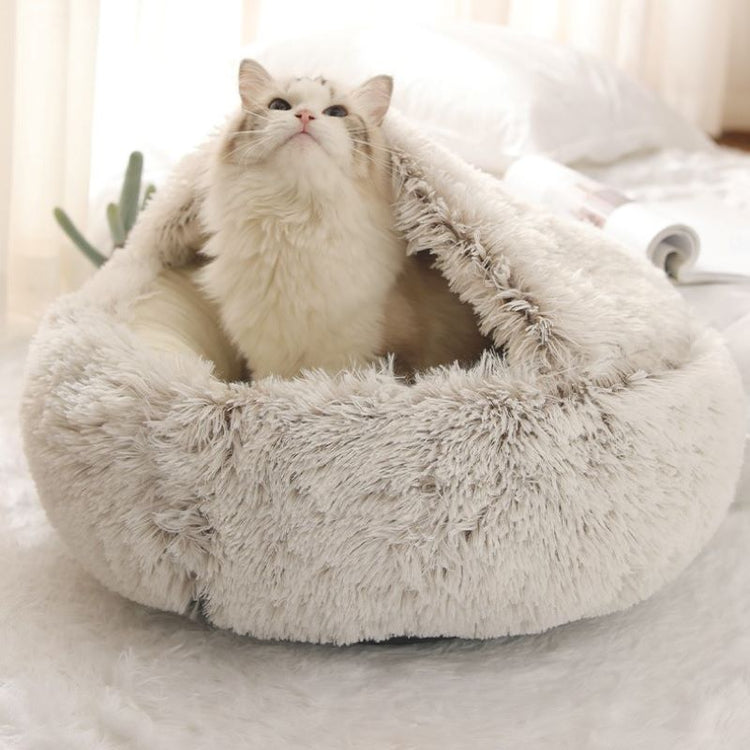Chic Charm 2-in-1 Pet Bed Comfort Cushion