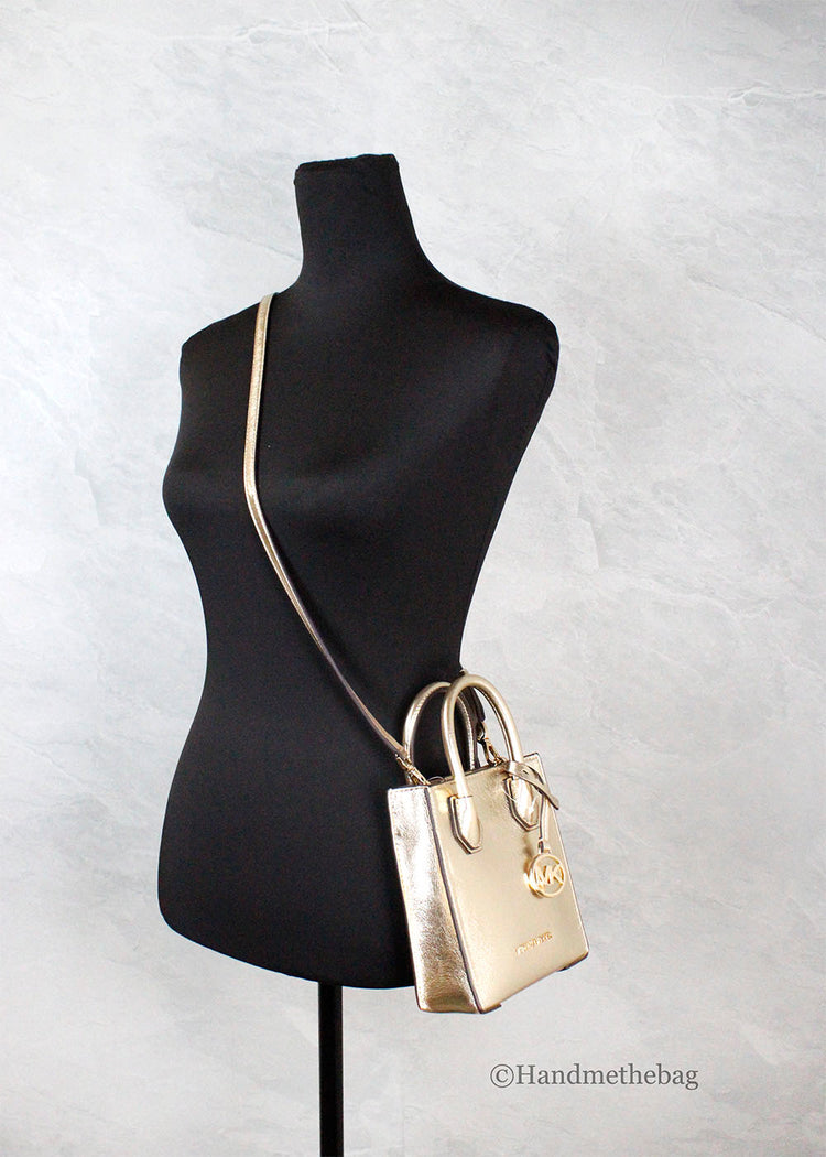 Chic Charm Mercer XS Pale Gold Crossbody Bag