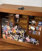 Chic Charm Anxiety Bookshelf Stress Relief Book Display