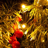 Chic Charm Pre-Lit Artificial Christmas Tree 4-Piece Set