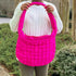 Chic Charm Carry All Quilted Cross Body Bag