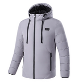 Chic Charm USB Heated Winter Jacket for Outdoor Comfort