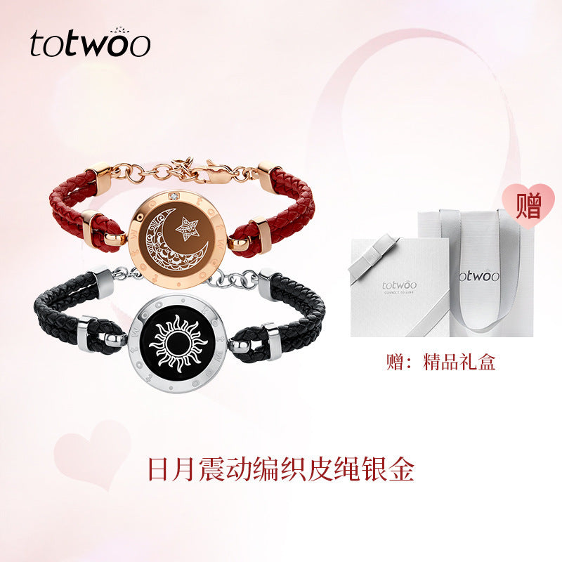 Chic Charm Totwoo Smart Bracelet Couples Connection Gift