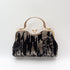 Chic Charm Velvet Sequin Evening Clutch Handbag