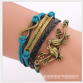 Chic Charm Multi-Layer Woven Bracelet Bangle Rope